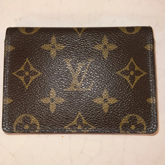 Louis Vuitton Unisex Monogram ID Business Card Holder Bifold Credit Card Holder - Picture 4 of 16